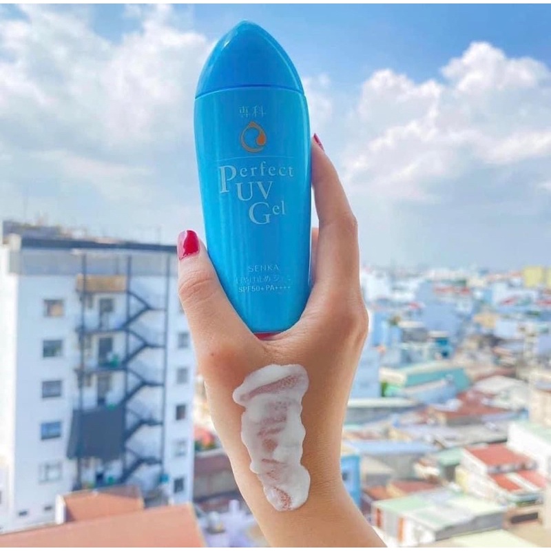 Kem chống nắng Senka Perfect UV SPF 50+ PA++++ Nhật Bản