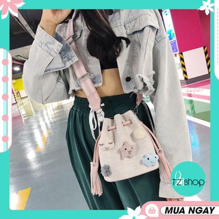 [Quà Giáng Sinh] Túi Đeo Chéo Nữ - Đáng Yêu - Túi Xách Thời Trang Hàn Quốc