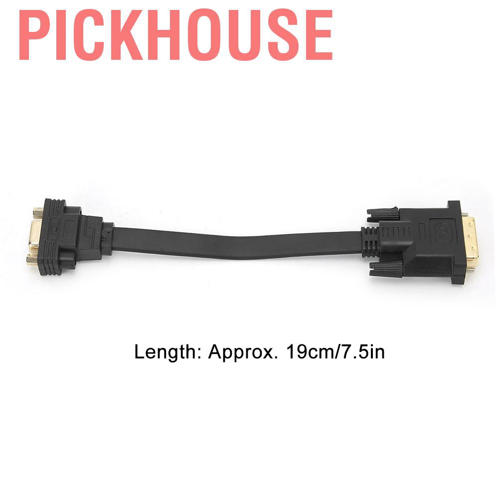 Bộ Chuyển Đổi Pickhouse Dvi D Dual Link 24 + 1 Male Sang Vga Female