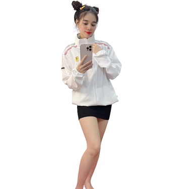Áo khoác puma ferrari nữ nam chất vải thun lạnh hàng xịn,tốt,bền GZAK043 Store Q&P