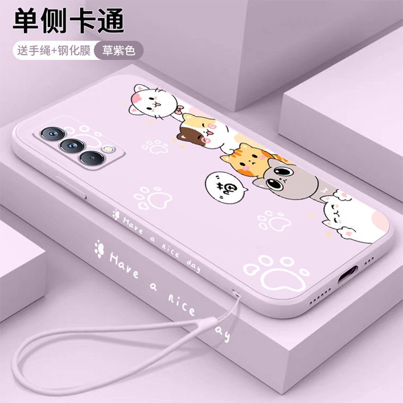 Ốp Điện Thoại TPU Silicon Họa Tiết Chú Mèo Dễ Thương Dành Cho realme GT realme GT Neo 2 realme GT Neo 3 realme GT Master realme XT