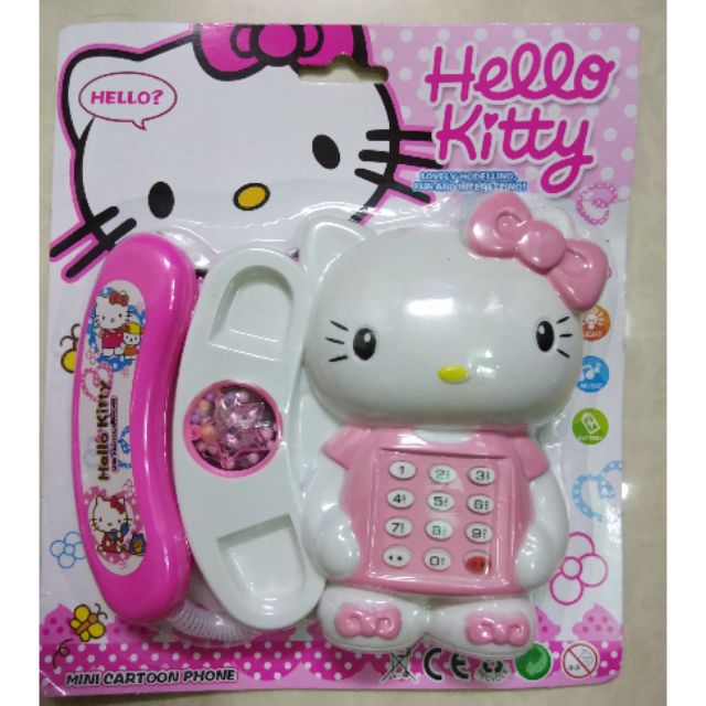 (Mẫu mới) Điện Thoại Hello Kitty cho bé