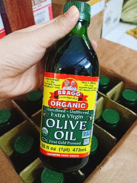 Dầu OLIVE hữu cơ siêu nguyên chất BRAGG