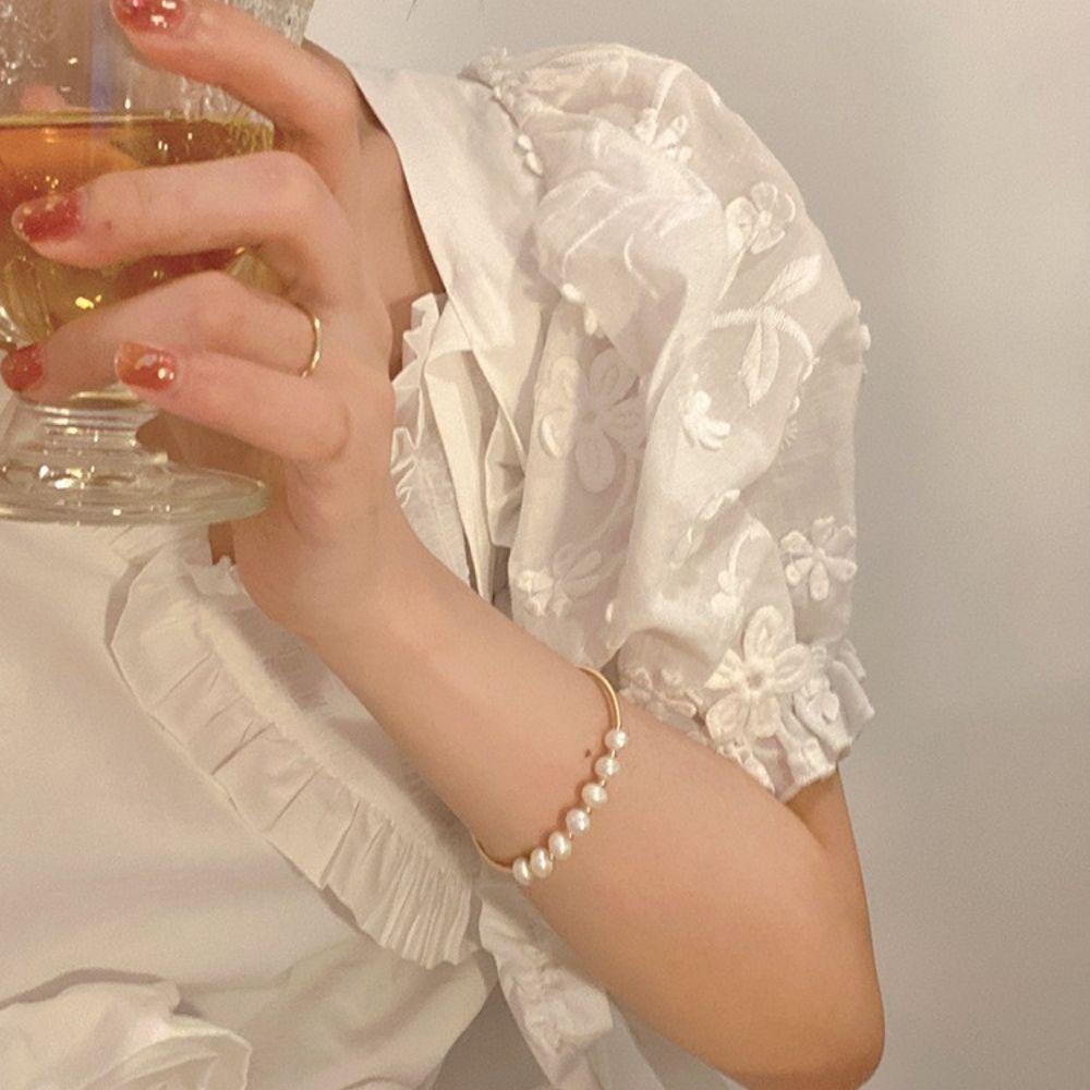 Vòng Tay VANES1 Kiểu Dáng Đơn Giản Phong Cách Baroque Cổ Điển Dành Cho Nữ