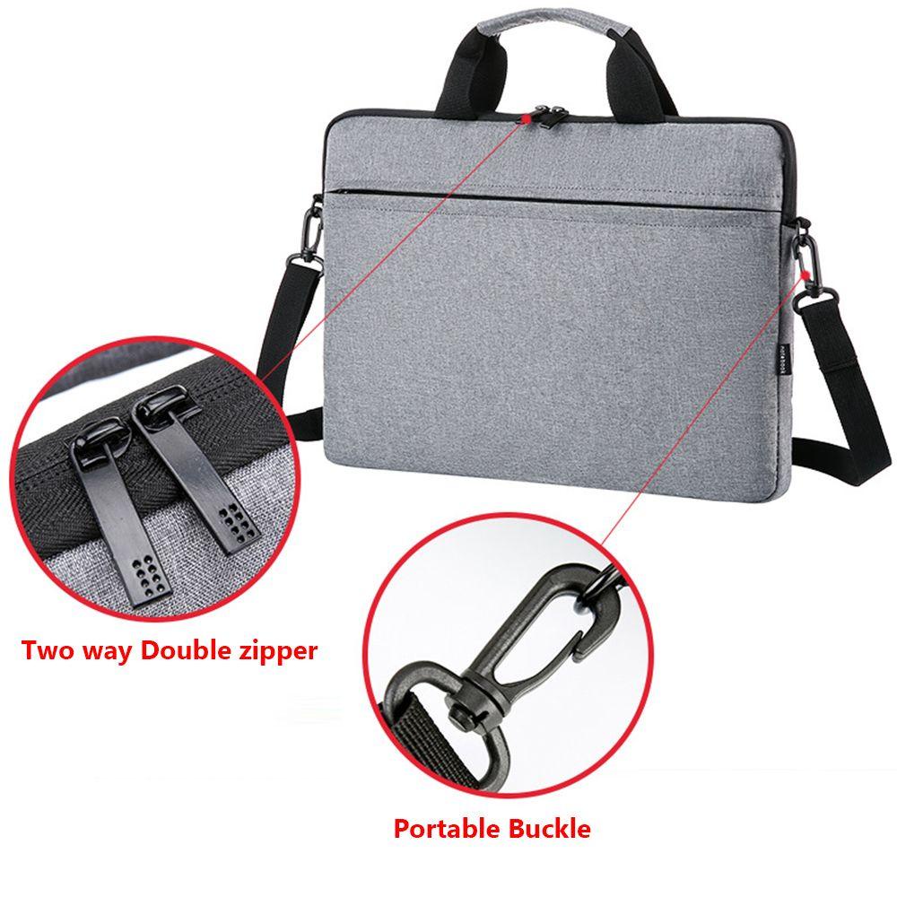 SHOUKEY Túi Đựng Laptop Chống Sốc Sức Chứa Lớn Thông Dụng Kích Thước 13.3 14 15.6 inch Cho HP Dell Lenovo