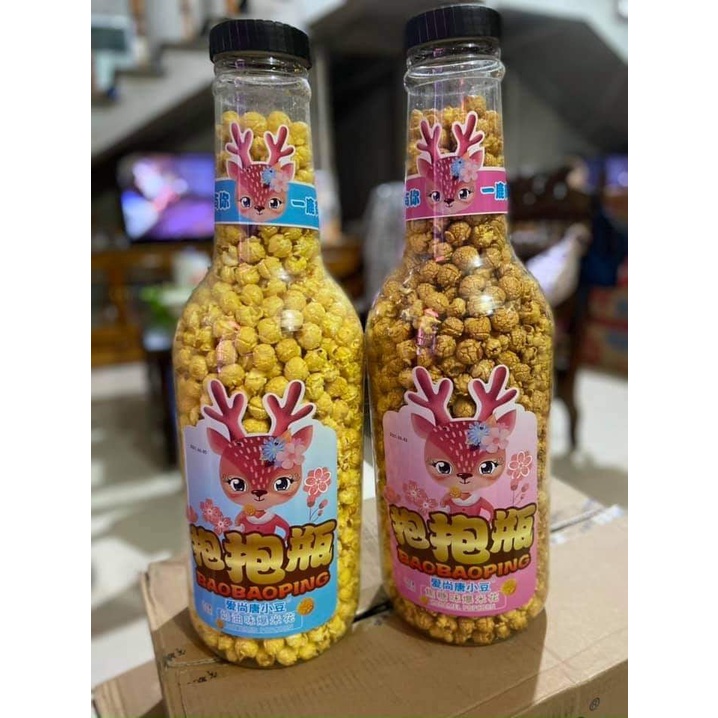 [ Hàng hot ] Bỏng nghô siêu to khổng lồ vị caramen / Bơ sữa chai 800g siêu ngon