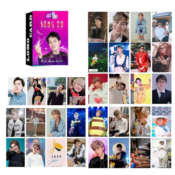 Lomo Card JACK J97 Phương Tuấn Siêu Hot - 1 Bộ 30 ảnh