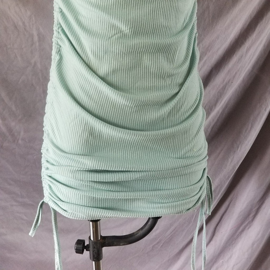 Đầm Body Sát Nách Dây Rút Sườn Hàng VNXK (CAM+XANH+ĐEN) | BigBuy360 - bigbuy360.vn