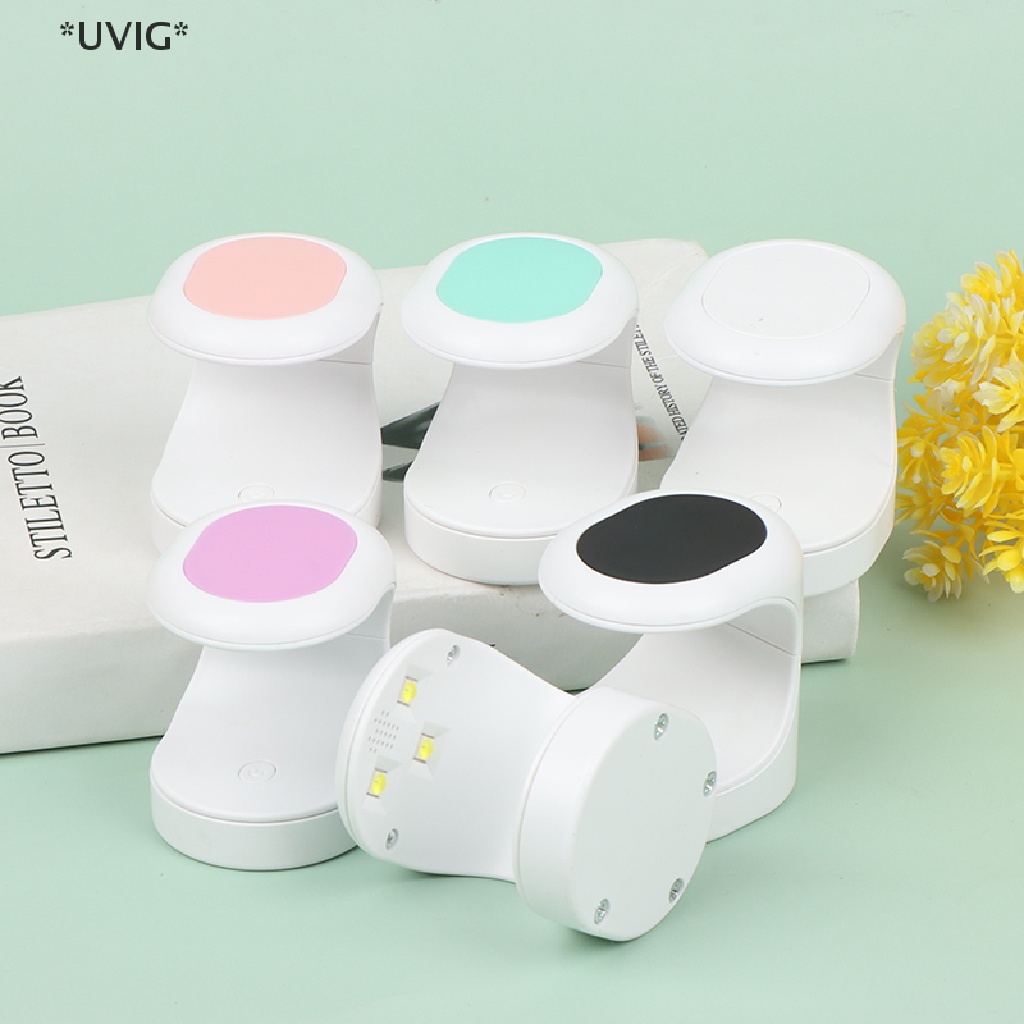 [[UVIG]] Nail Drying Lamp Nail Mini Portable Nail Dryer With USB Gel Nail Polish Dryer [Hot Sell]