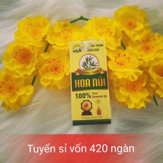 Combo 3 chai tinh dầu tràm hoa núi
