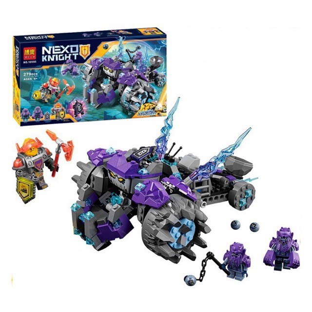 - Đồ chơi Lego nexo 10595 - cuộc chiến của AXL vs anh em Roog