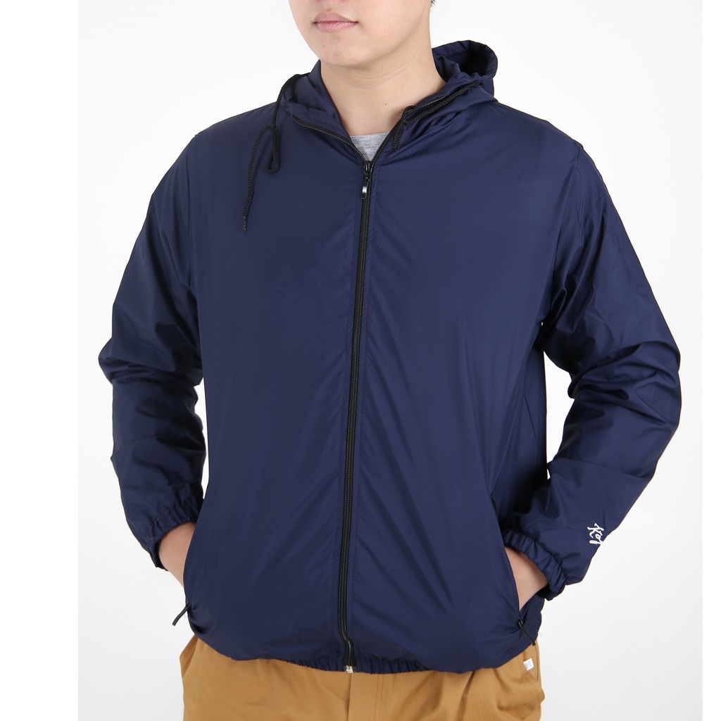 Áo khoác gió nam Kojiba dáng ôm 2 lớp chống nắng mưa AG01 | BigBuy360 - bigbuy360.vn