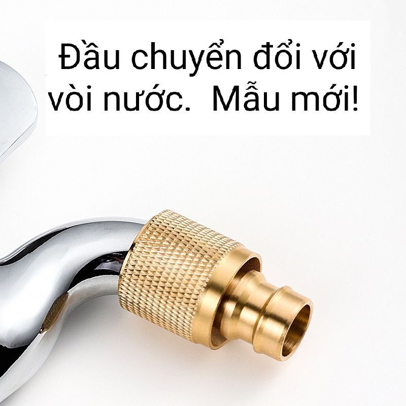 Bộ vòi nước tăng áp lực nước mini/Vòi xịt nước tăng áp đa năng bằng đồng.
