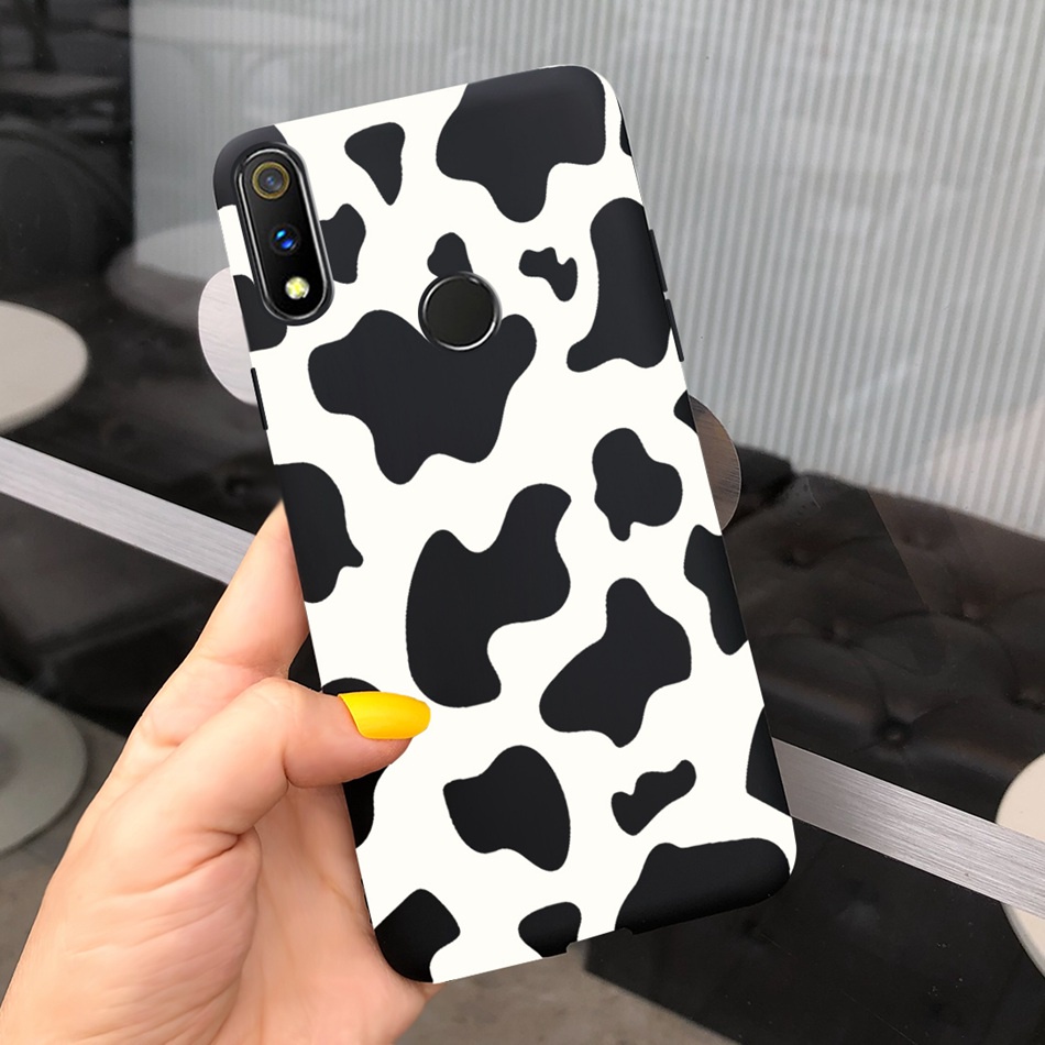 Ốp Điện Thoại TPU Dẻo Màu Sắc Ngọt Ngào Họa Tiết Bươm Bướm Dễ Thương Cho Realme 3 / Realme 3i / Realme 3 Pro Realme3