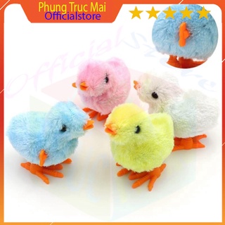 Gà con vặn cót biết chạy cho bé, Gà con chạy cót.