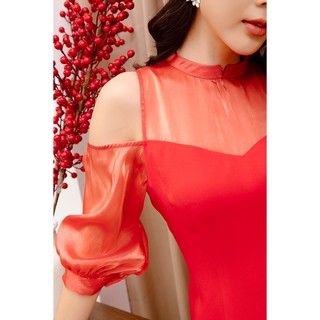 Bộ áo dài tay lửng - 20Again - BSA2881