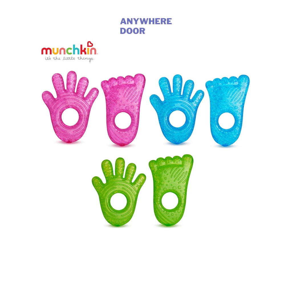 Gặm nướu gel Munchkin hình bàn chân/bàn tay