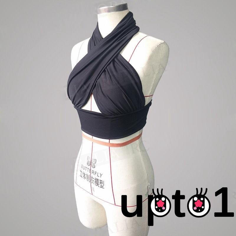 Áo ngắn cổ yếm đan chéo dây quyến rũ cho nữ | BigBuy360 - bigbuy360.vn