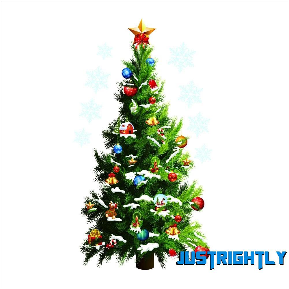 Decal Dán Tường Hình Cây Thông Noel