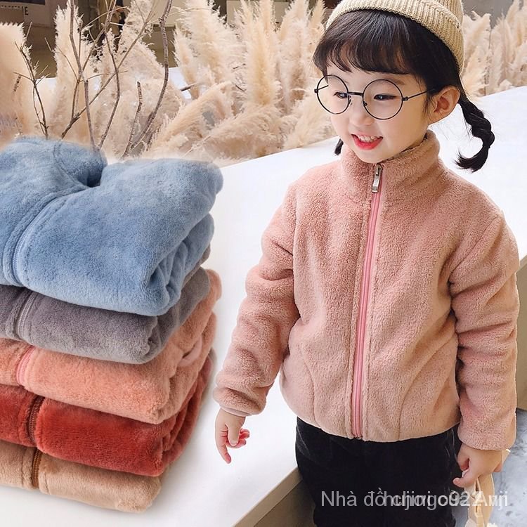 Fashionable Thick Fleece Coat For Boys And Girls