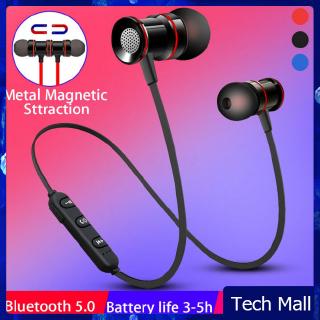 Magnetic Wireless Bluetooth 5.0 Earphones Sports Headset Stereo Bass Headphones