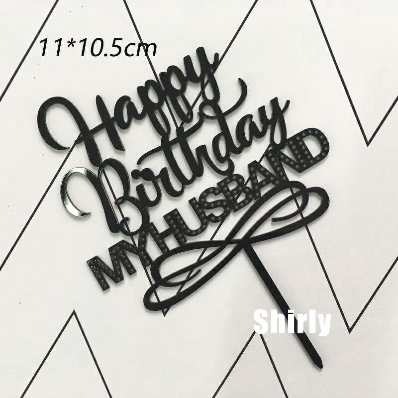 Mica HPBD my husband đen