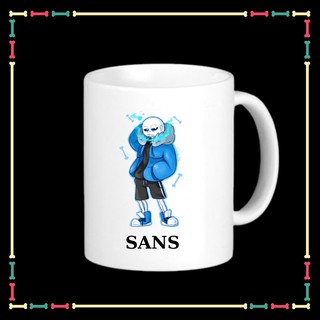 Ly sứ in hình sans