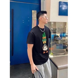 [Ảnh+Video thật] Áo thun tay lỡ Vịt Xanh Đội Mũ LV phông Unisex nam nữ Cotton oversize form rộng | BigBuy360 - bigbuy360.vn