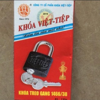 Khoá Việt Tiệp gang cầu 6 1466/38 không bấm ( hàng chính hãng )