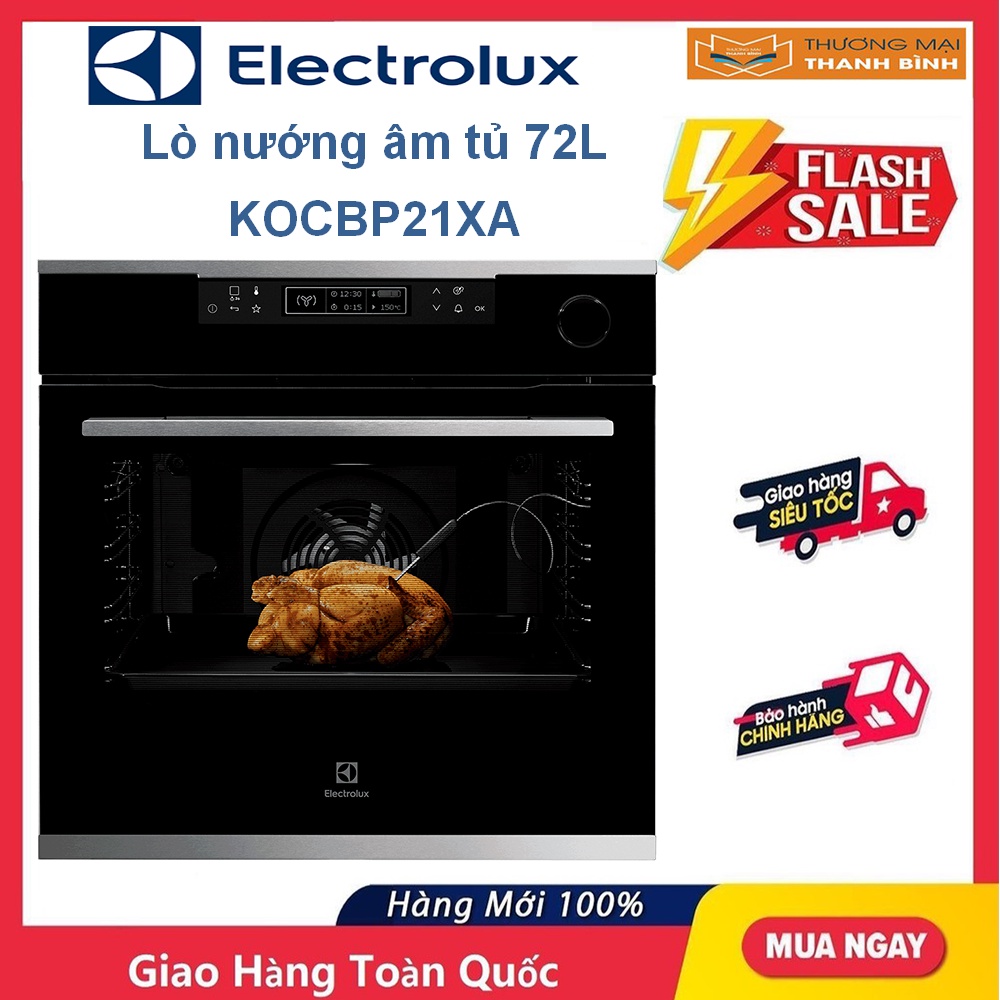 Lò nướng âm Electrolux 72 lít KOCBP21XA - Hàng chính hãng
