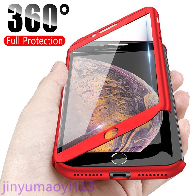 Ốp điện thoại bảo vệ toàn diện 360 độ cho Huawei Nova 2i P30 P40 Pro Lite Y5 Y6 Y7 Y9 2019