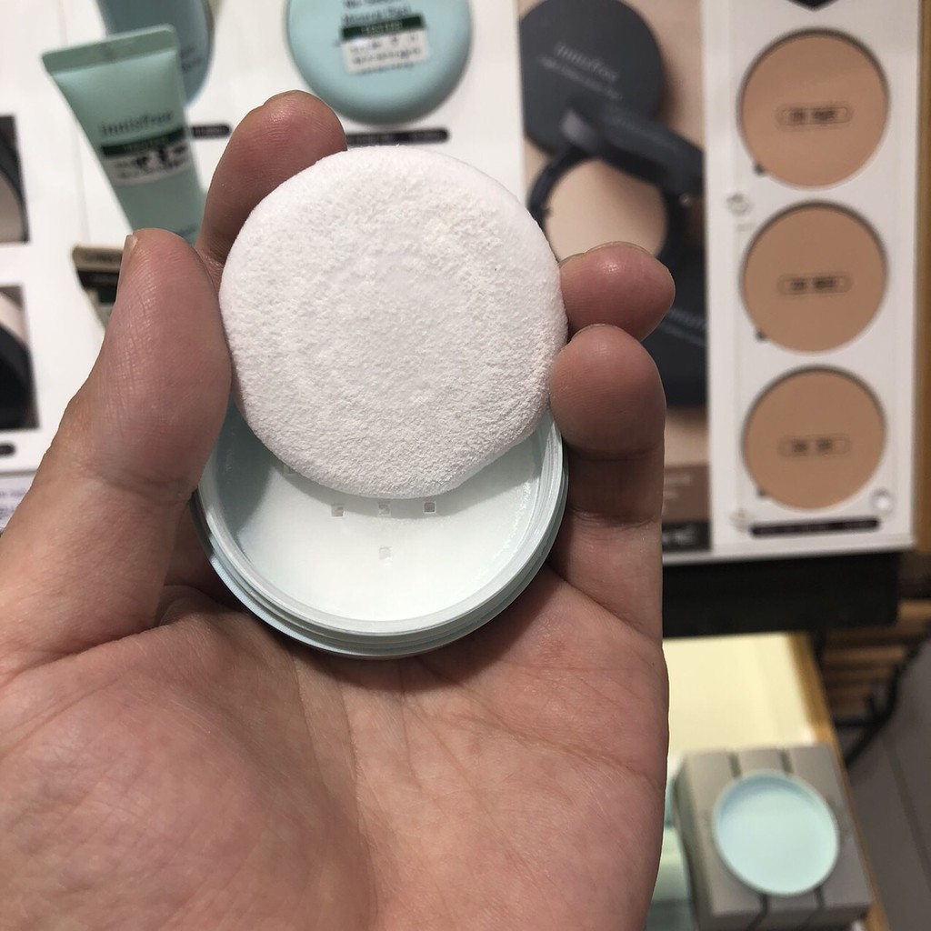 Phấn phủ kiềm dầu dạng bột Innisfree No sebum Mineral/Moisture Powder 5g