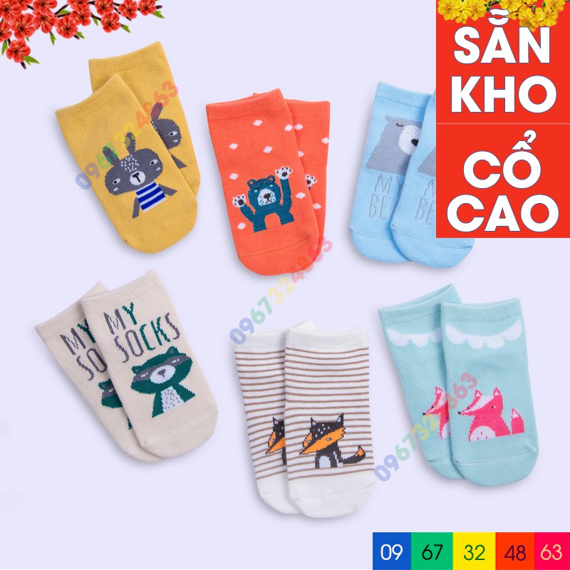 Tất PONY KID cổ cao có chống trơn cho bé