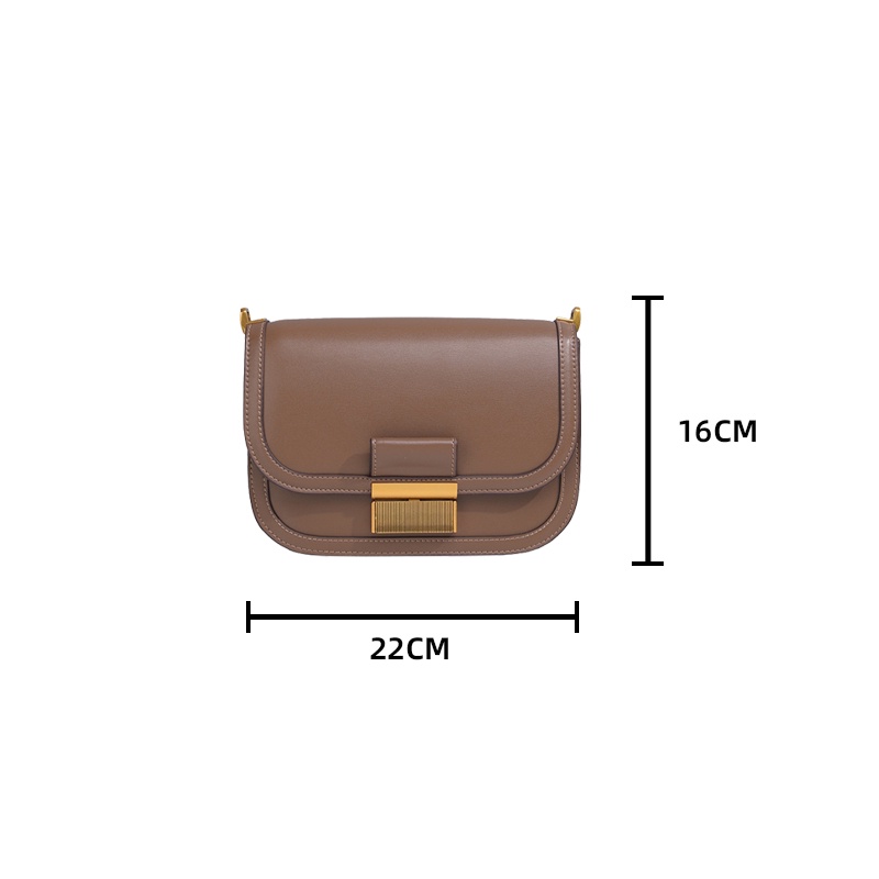 Túi đeo chéo hàn quốc túi đeo vai nữ thu đông túi hộp vuông