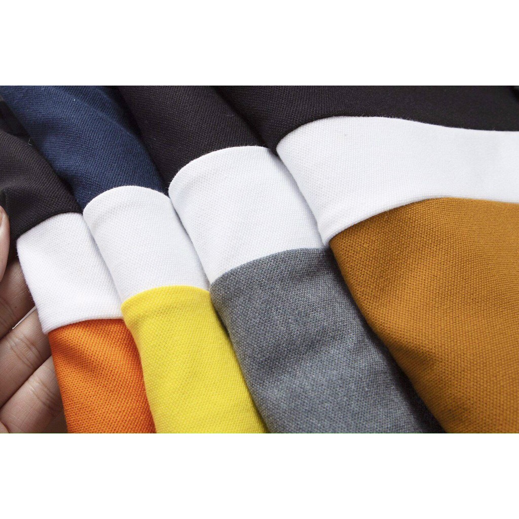 Áo thun Polo GẤU 194 Cổ Trụ Cao Cấp Unisex vải cá sấu Poly co dãn 4 chiều dày dặn form gerular fit | BigBuy360 - bigbuy360.vn