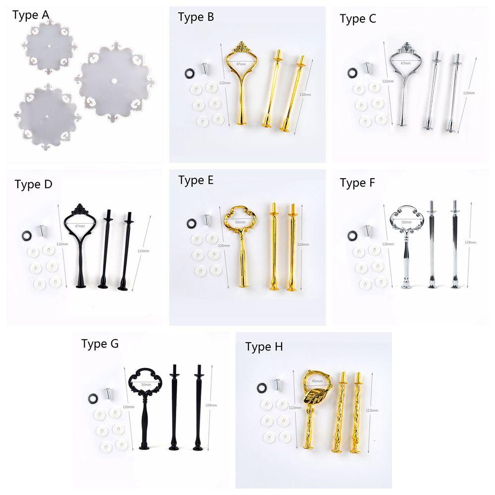 LONTIME Khay Đựng Trái Cây 3 Tầng Làm Thủ Công Resin Epoxy Resin Để Bàn Trang Trí