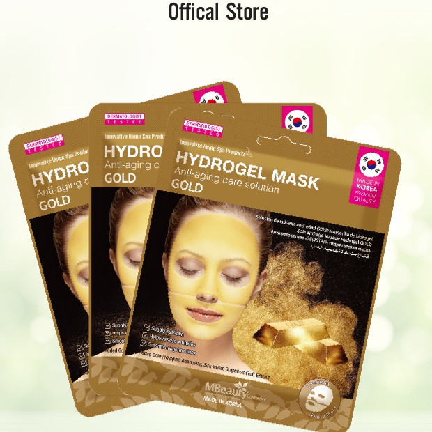 Mặt nạ vàng dạng Gel - MBeauty Hydrogel Mask Gold [Hàn Quốc]