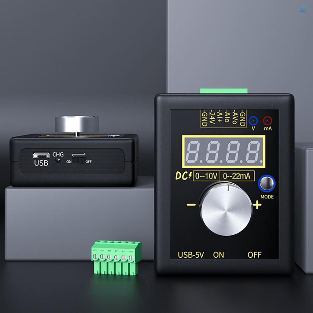 Máy Phát Tín Hiệu Điện Áp s2mwvn6 0-10V 0-22mA Có Thể Điều Chỉnh 2 Nguồn