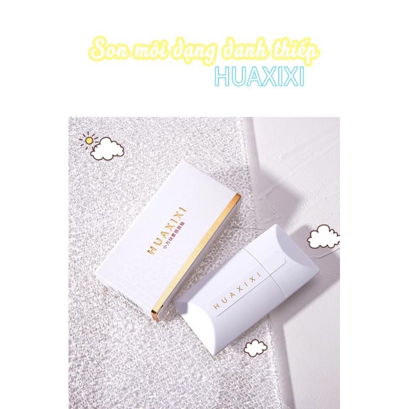 Son môi thiết kế dang danh thiếp Huaxixi bản dupe hãng Perfect Diary | BigBuy360 - bigbuy360.vn