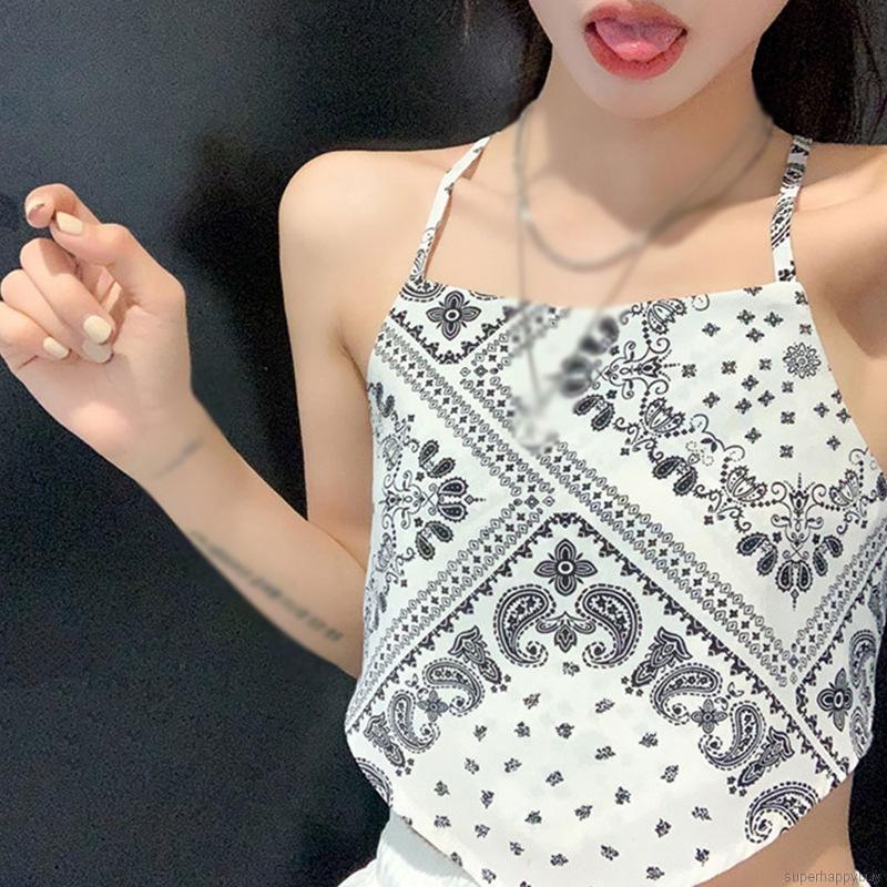 Áo Lửng Hai Dây Gợi Cảm Cho Nữ | BigBuy360 - bigbuy360.vn