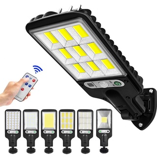 Đèn năng lượng mặt trời sân vườn led cob+smd chống thấm nước 3 chế độ sáng cho sân vườn đèn cảm ứng chuyển động