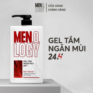 Gel Tắm Ngăn Mùi 24h MEN.O.LOGY Get Ready 630ml
