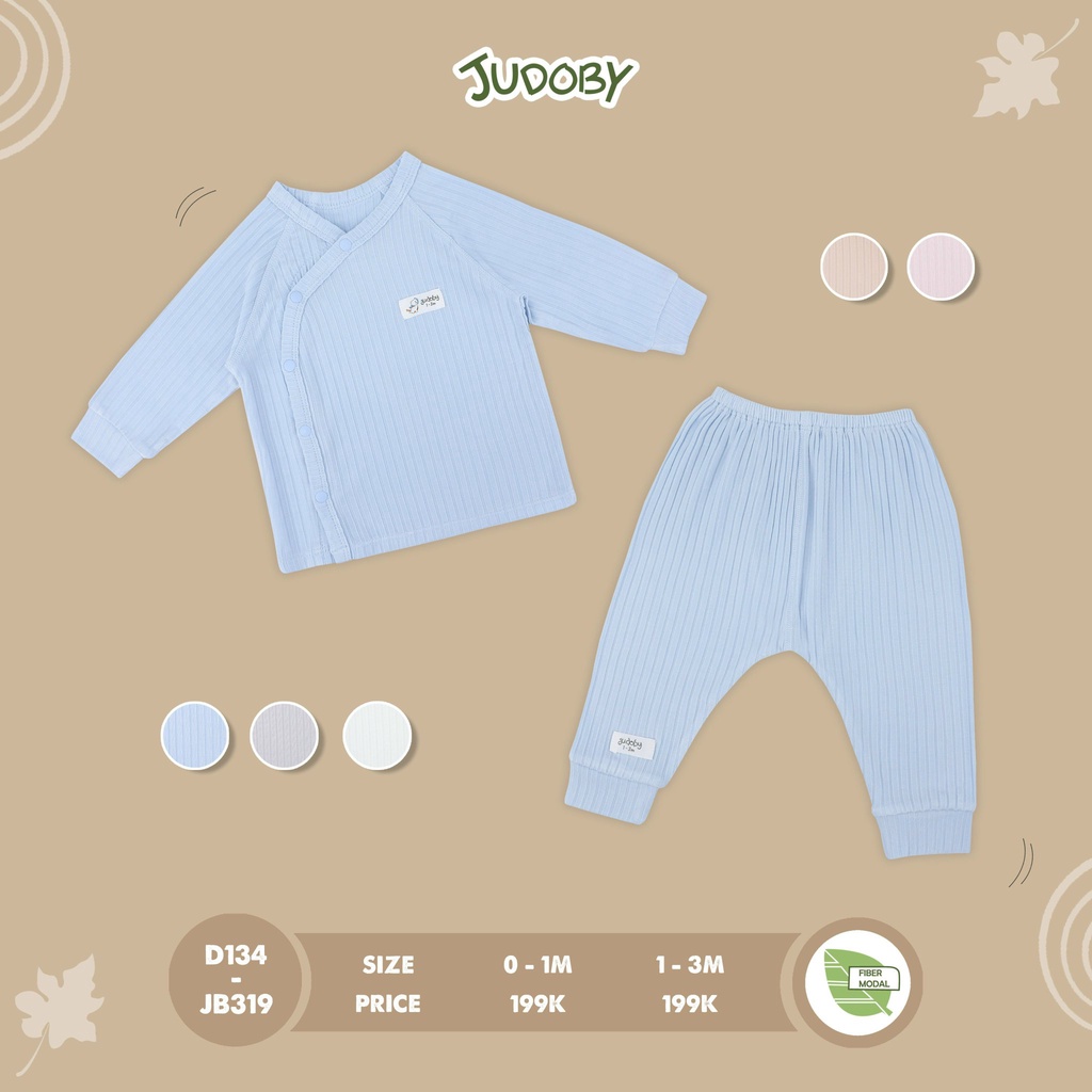 Bộ sơ sinh dài tay cao cấp Judoby