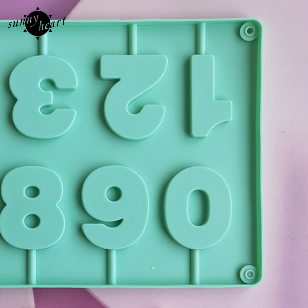 Khuôn Silicone Làm Kẹo Mút / Sô Cô La / Món Tráng Miệng