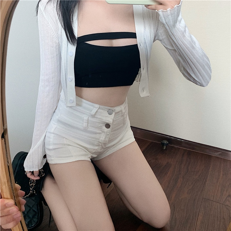Áo ống nữ hở ngực phong cách sexy