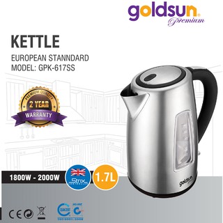 Ấm siêu tốc vao cấp goldsun premium gpk-617ss