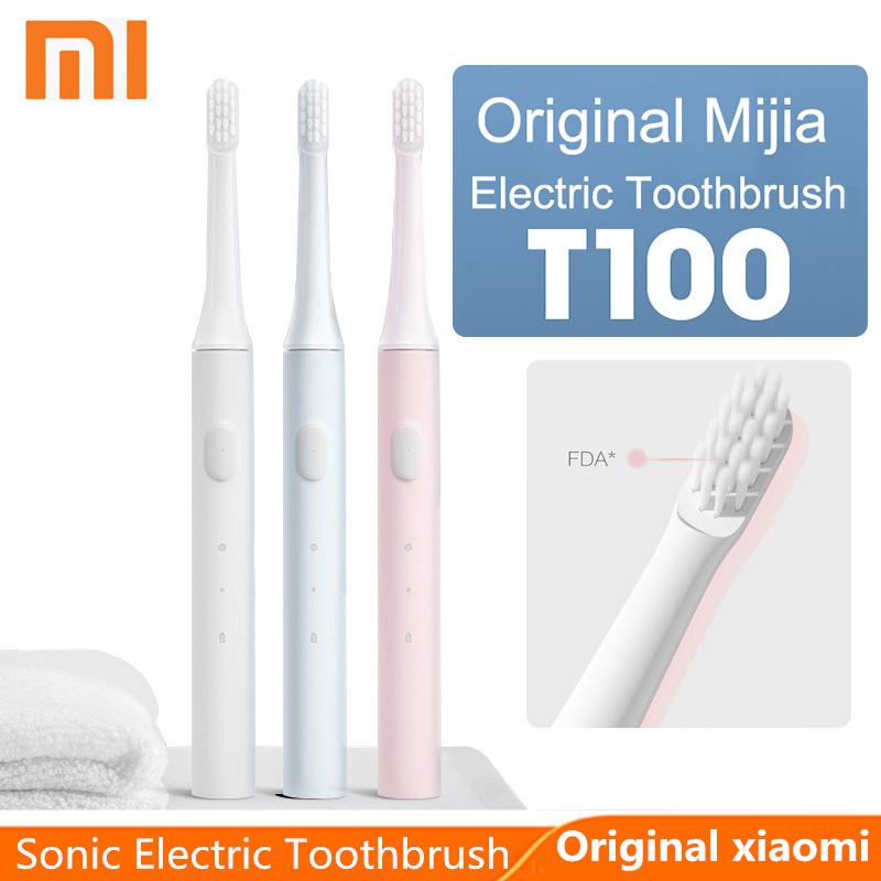 Bàn chải điện Mijia T100 - Pin sạc - Kháng nước ipx7 - bảo vệ nướu - bàn chải đánh răng điện siêu nhẹ 46g
