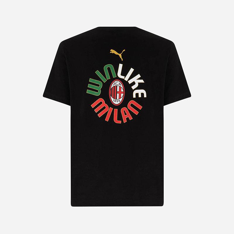 Áo Thun Bóng Đá In Chữ Champions Số 19 21-22 AC Milan Thời Trang Unisex