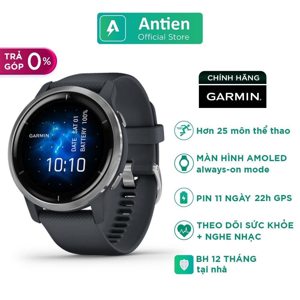 Đồng hồ thông minh Garmin Venu 2 Chính Hãng