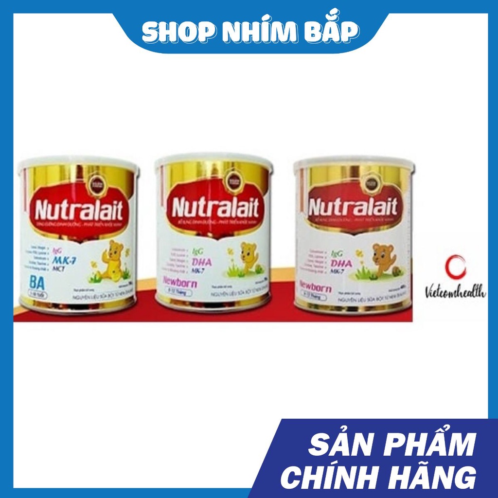 sữa bột viện dinh dưỡng Nutralait cho trẻ từ 0 đến 10 tuổi